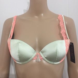 Heidi Klum Intimates 36A Mint Green Coral